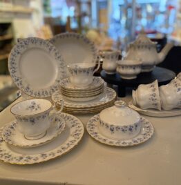 6 persoons ontbijtset Royal Albert "Memory Lane"
