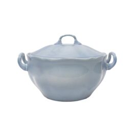 Royal Goedewaagen - Dekschaal hoog 22 cm - Water blauw