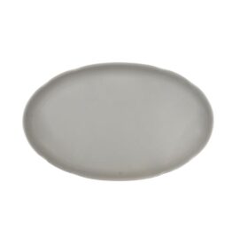 Royal Goedewaagen - Schaal ovaal 32 cm - Klei grijs