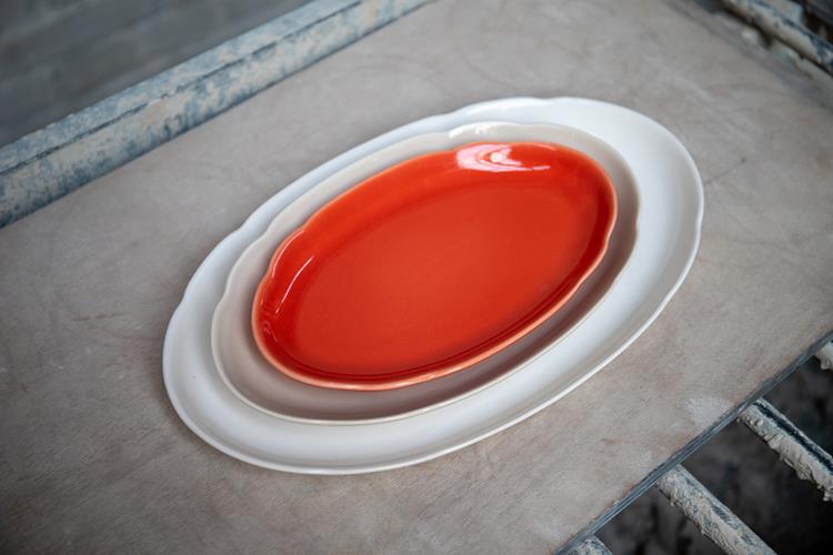 Royal Goedewaagen - Ovale schaal 22x13cm - Red Clay - Afbeelding 3