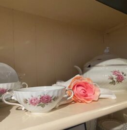 Soepterrine met 6 soepkommen