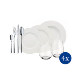 Wonderful World White 4 Friends 36-delige tafel-set Villeroy & Boch