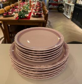 Hutschenreuther Drache modell rose 6 persoons diner set