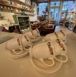 koffie kop & schotel Wedgwood Briar Rose