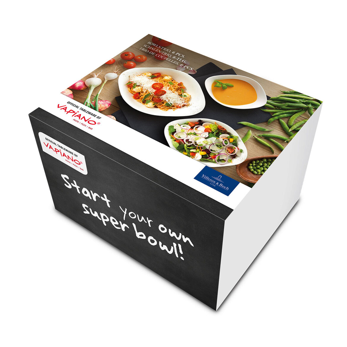 Vapiano schalen Trio 6-delig - Afbeelding 2