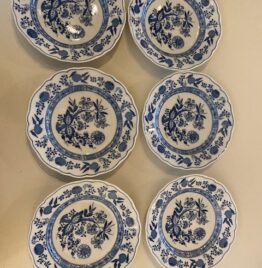 Swiebelmuster bordenset