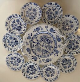 Petit Four en/of cupcake set Zwiebelmuster