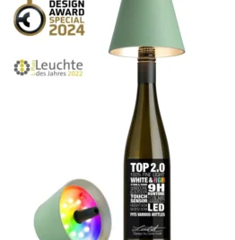 TOP 2.0 - RGB fleslamp Olijfgroen