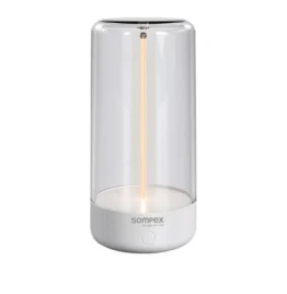 PULSE - Wit, oplaadbare tafellamp