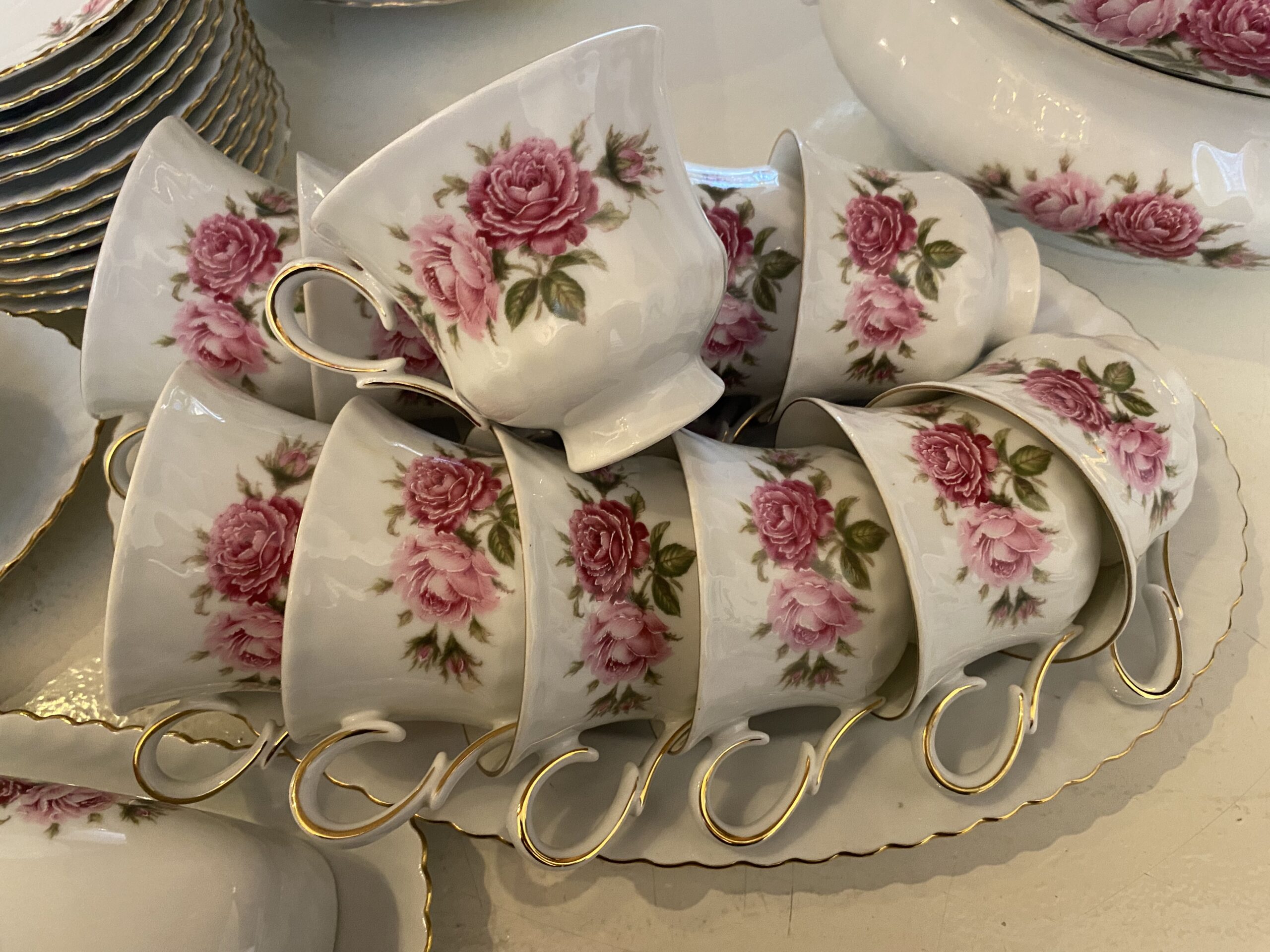 Kaiser Moos Rose servies set 12 personen - Afbeelding 2