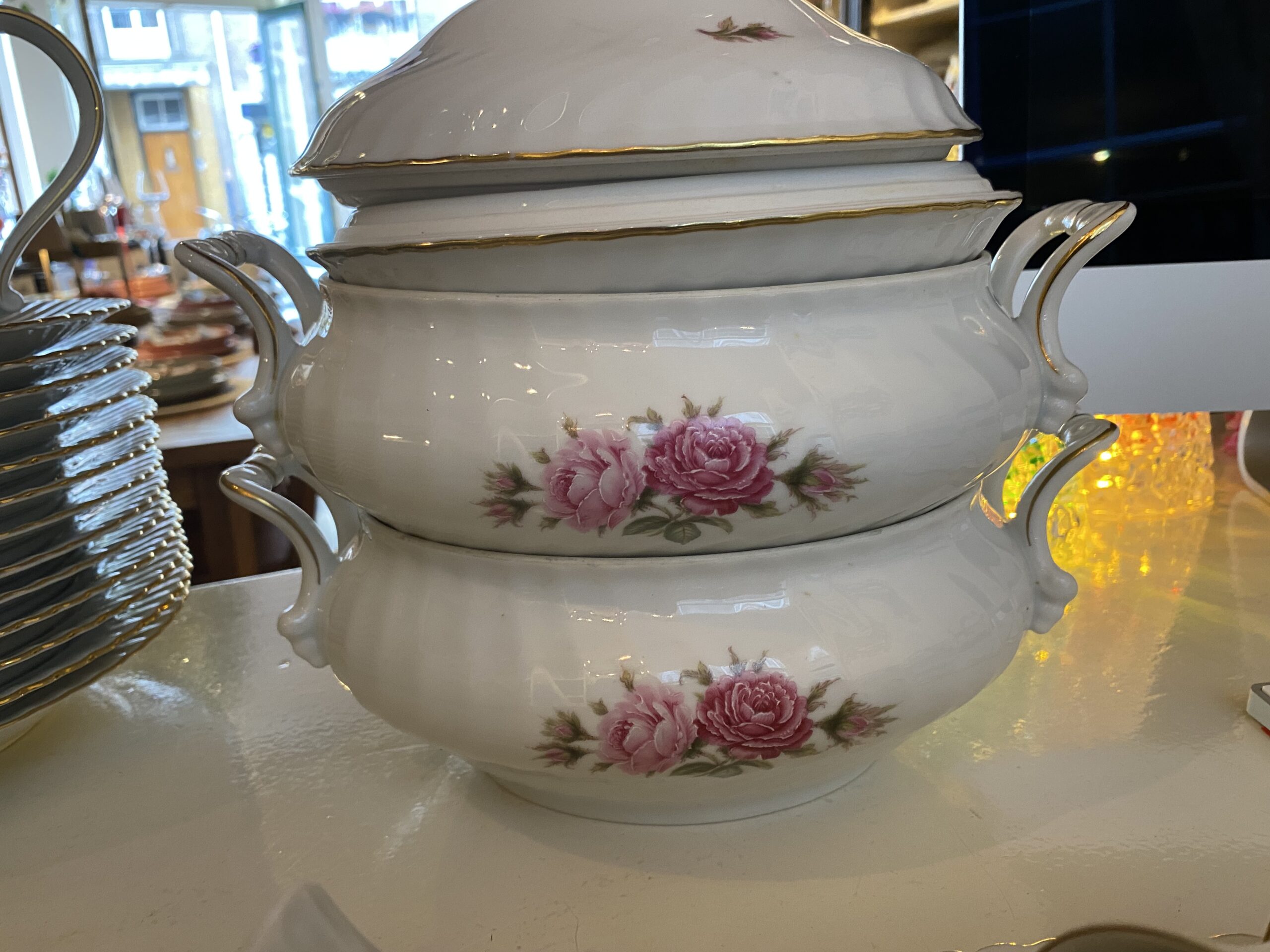 Kaiser Moos Rose servies set 12 personen - Afbeelding 4