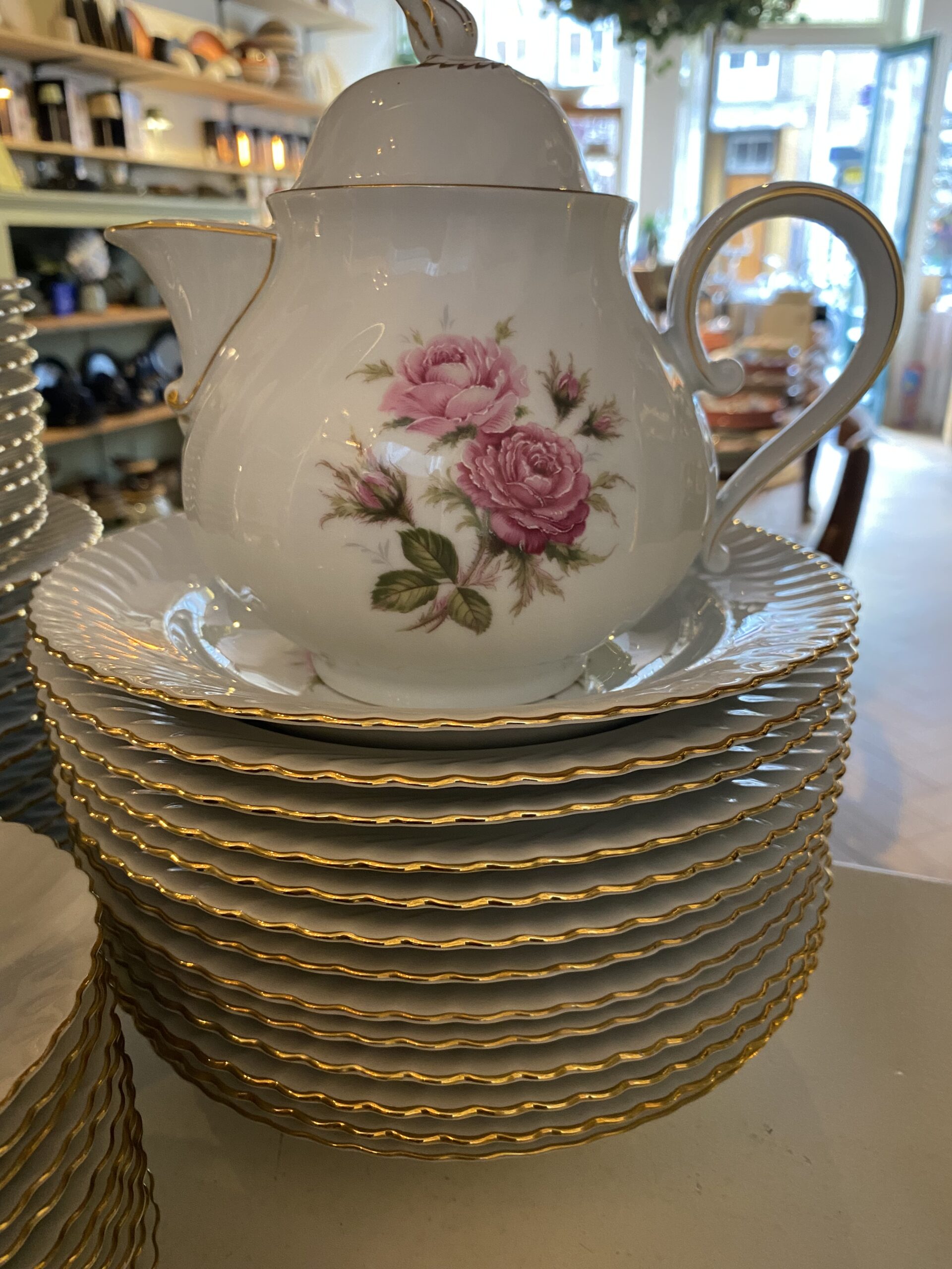 Kaiser Moos Rose servies set 12 personen - Afbeelding 5