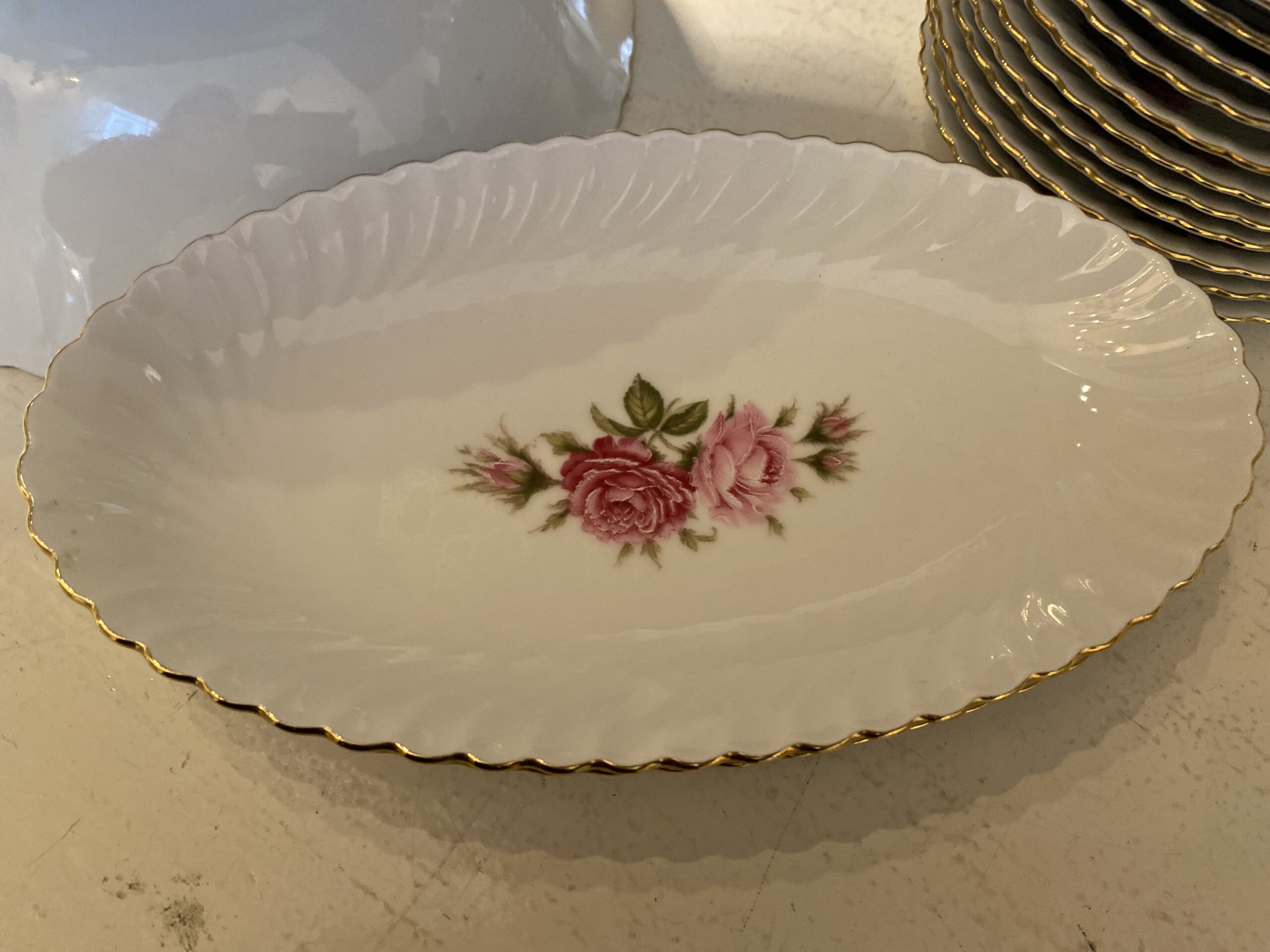 Kaiser Moos Rose servies set 12 personen - Afbeelding 10