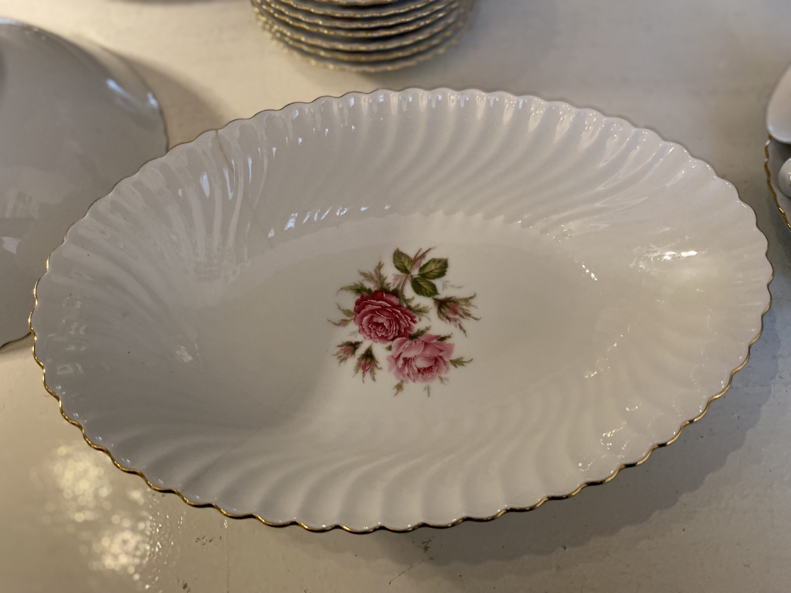 Kaiser Moos Rose servies set 12 personen - Afbeelding 12