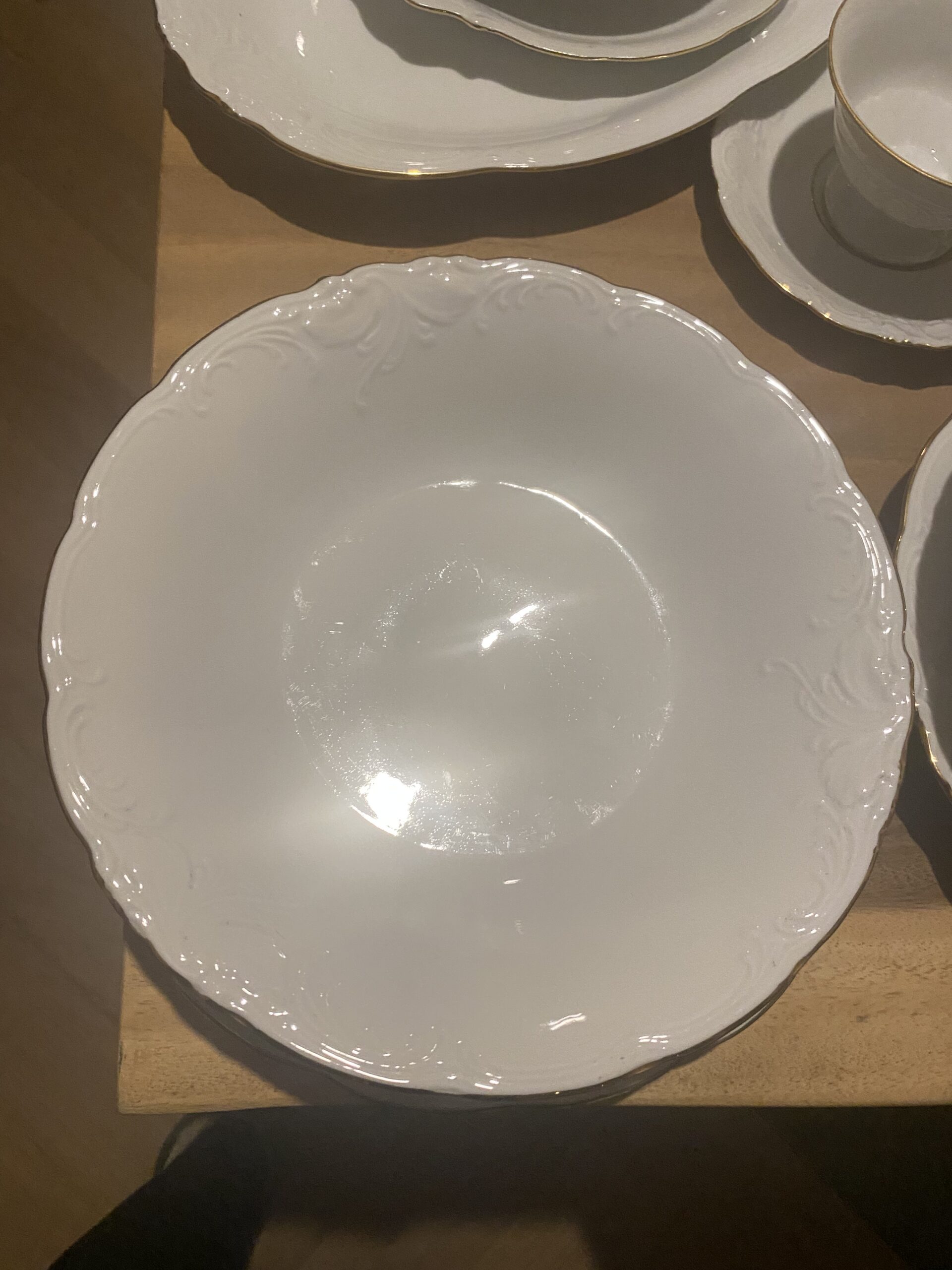 Wawel serviesset wit/goud voor 12 personen - Afbeelding 4