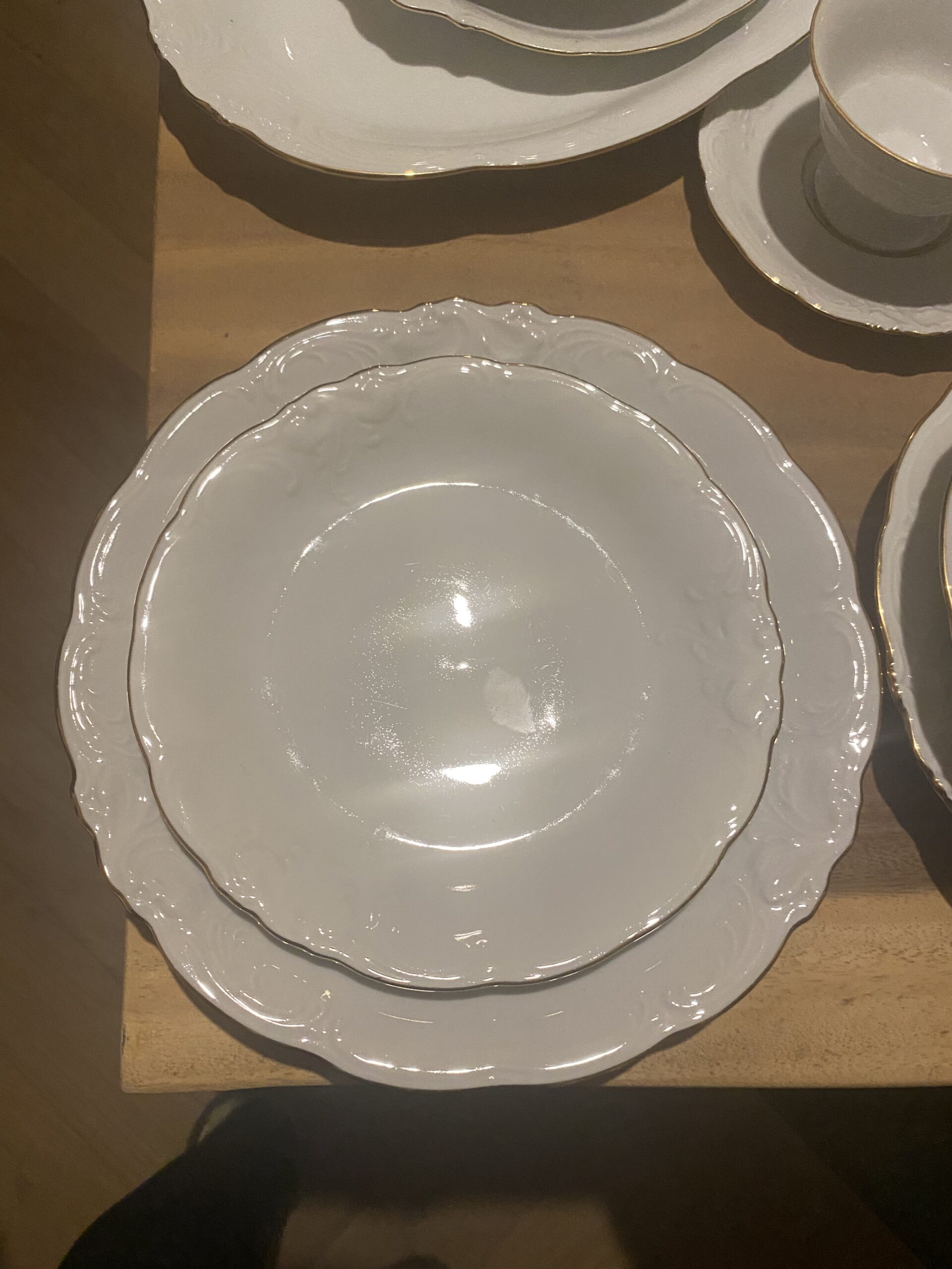 Wawel serviesset wit/goud voor 12 personen - Afbeelding 5