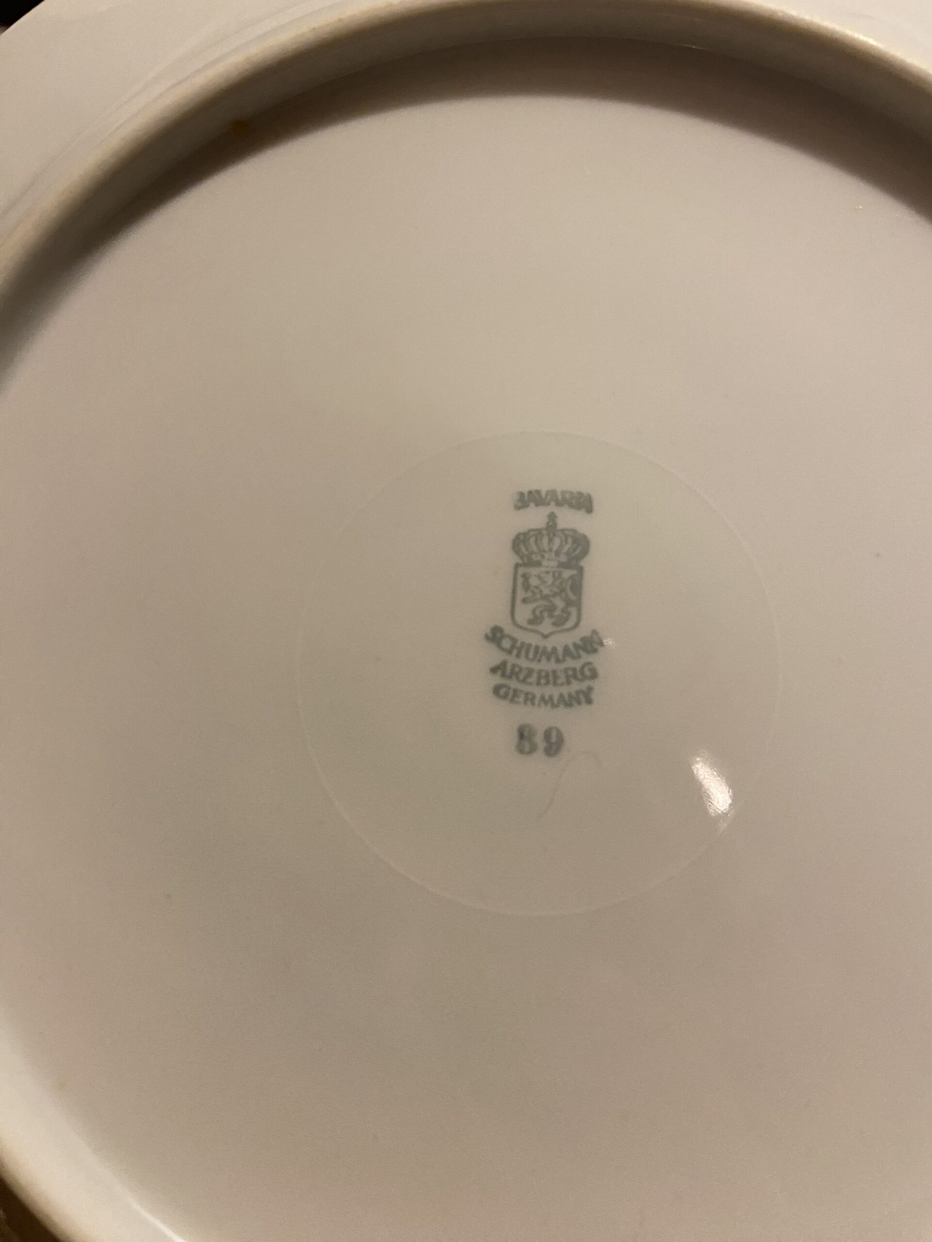 Wit servies met goud randje van Arzberg Schumann voor Tara - Afbeelding 21